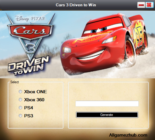Cars 3 Xbox 360